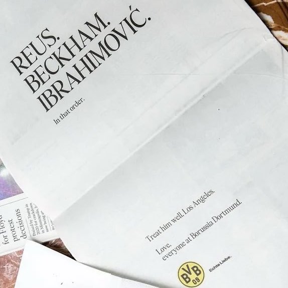 LA갤럭시로 이적했다고 LA 타임스 전면에
LA 시민 여러분, 그를 잘 돌봐주세요 < 광고로 편지 쓰는 낭만 뭐지