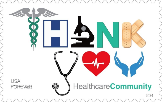 PR_ERamirez's tweet image. #ThankYouHealthCareStamp #USPSEmployee
