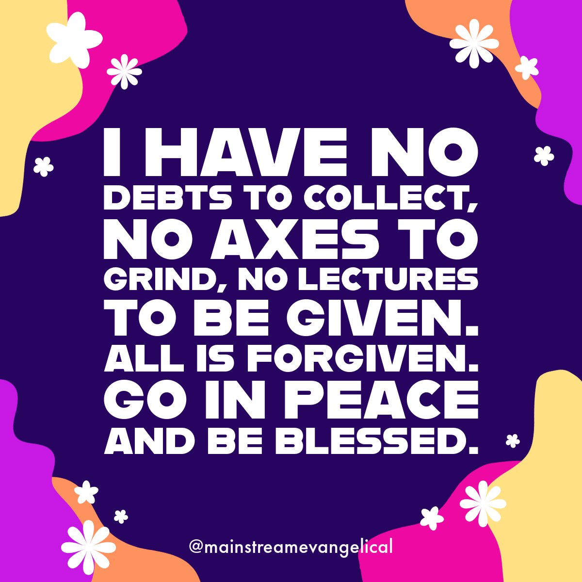 kencrump's tweet photo. "and forgive us our debts, as we also have forgiven our debtors." Matthew 6:12 ESV.

If you want to be at peace within your soul, this is what your approach needs to be. Unforgiveness only hurts you, not them. They prob aren't even thinking about you! https://t.co/YQg9gK4BZw