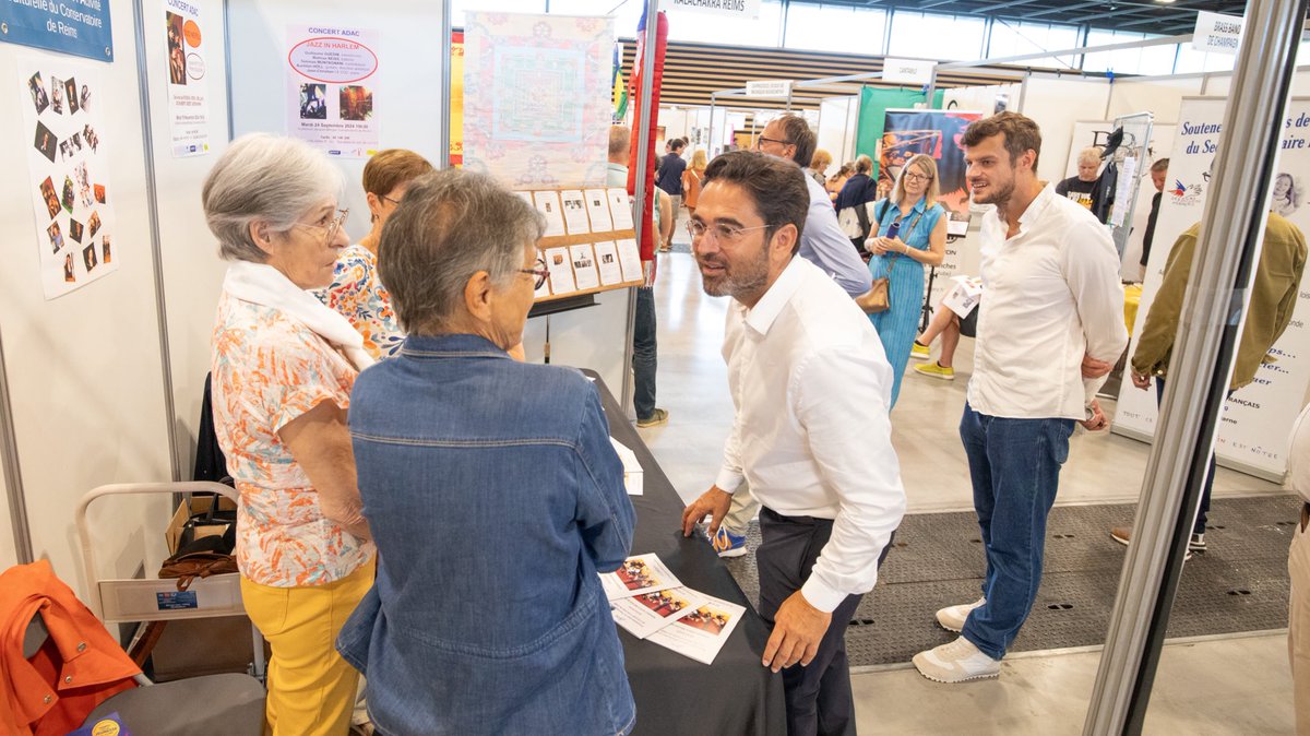VilledeReims's tweet image. Initiations et #démonstrations, venez découvrir les associations et leurs activités à l’occasion du #Forum des #associations, organisé ces samedi (14h à 19h) et dimanche (14h à 18h), au Parc des expositions de #Reims ! =&amp;gt; Plus d’infos : bit.ly/3L0Eh8D