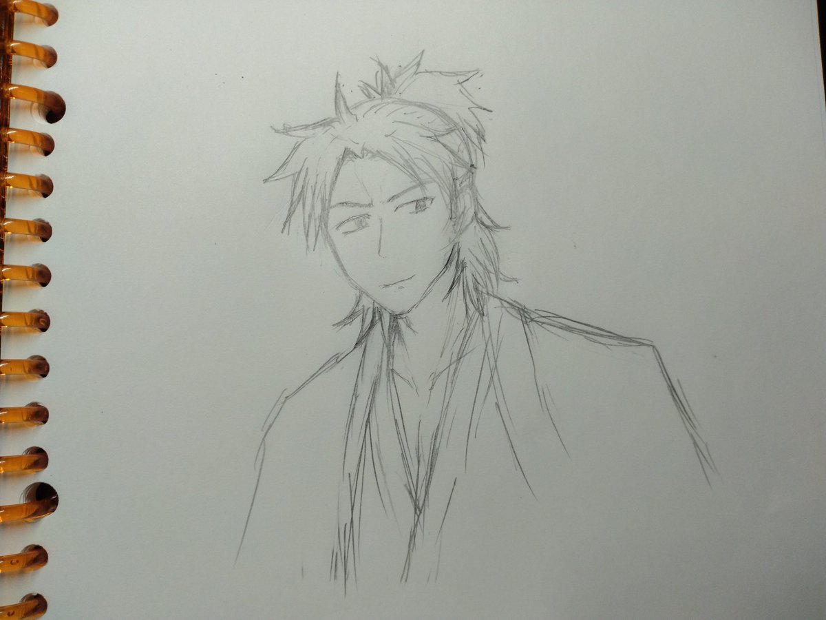 久しぶりに描いた大将
相変わらず下手やな～、てかこれ大将…？