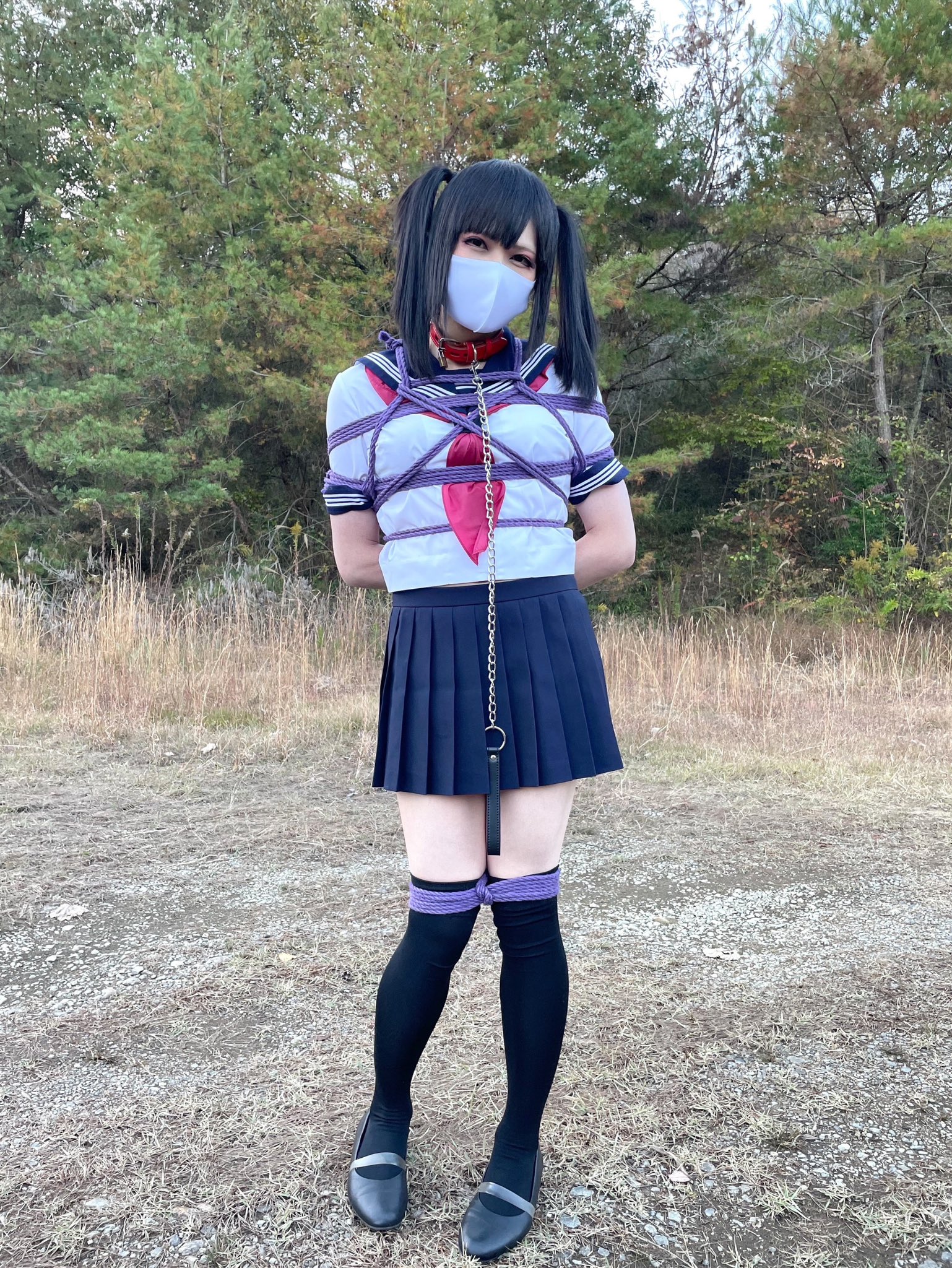 緊縛セーラー服