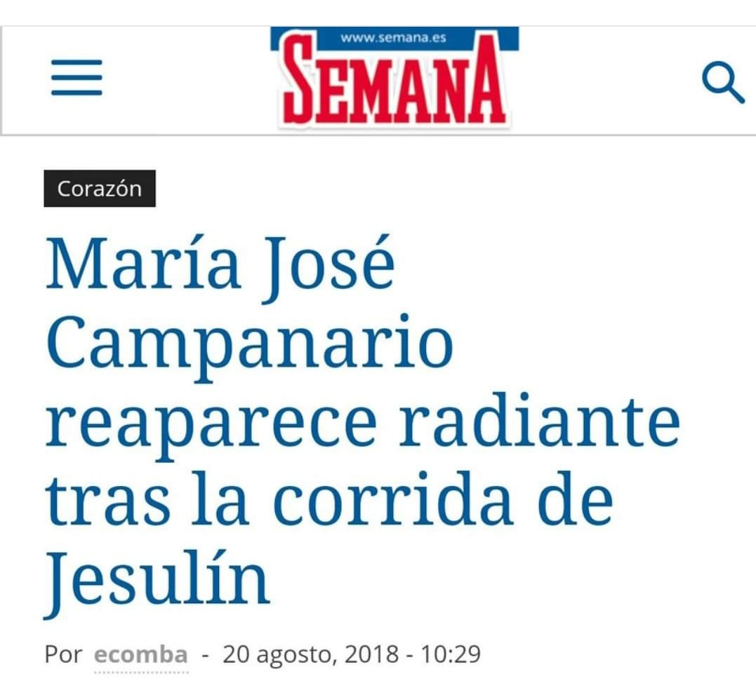 Y eso que no especifica donde ha sido la corrida .