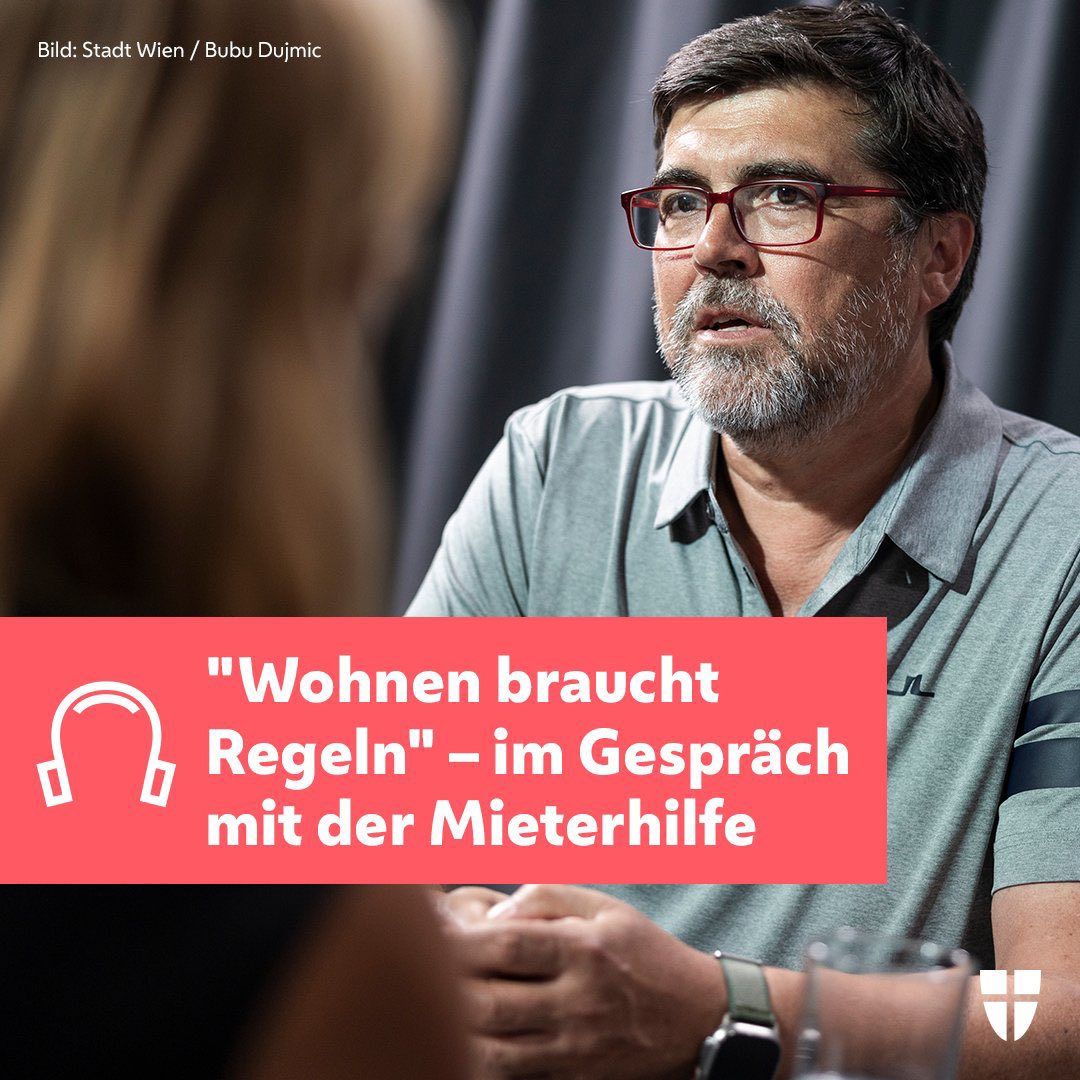 Stadt Wien (@stadt_wien) on Twitter photo 🎧 Hört rein in unseren neuen Podcast: Wir sprechen mit <a href="/BartokChristian/">Christian Bartok</a> von der Mieterhilfe u.a. darüber, welche Regeln wir beim Wohnen brauchen und auch über nötige Reformen des Mietrechts.
Apple ➡️ go.gv.at/l9swpodappl
Spotify ➡️ go.gv.at/l9swpodspot 🎧 Hört rein in unseren neuen Podcast: Wir sprechen mit <a href="/BartokChristian/">Christian Bartok</a> von der Mieterhilfe u.a. darüber, welche Regeln wir beim Wohnen brauchen und auch über nötige Reformen des Mietrechts.
Apple ➡️ go.gv.at/l9swpodappl
Spotify ➡️ go.gv.at/l9swpodspot