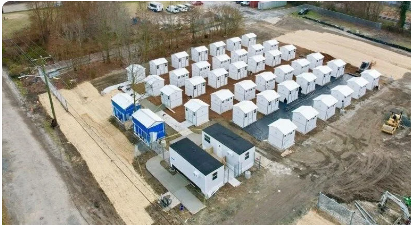🚨🚨WHOA

The Government of Nova Scotia has built these 70 sq/ft boxes for people to live in. They call them pallets. 

and some of them are reserved for "Black and African Nova Scotians"

WHAT IS EVEN HAPPENING?