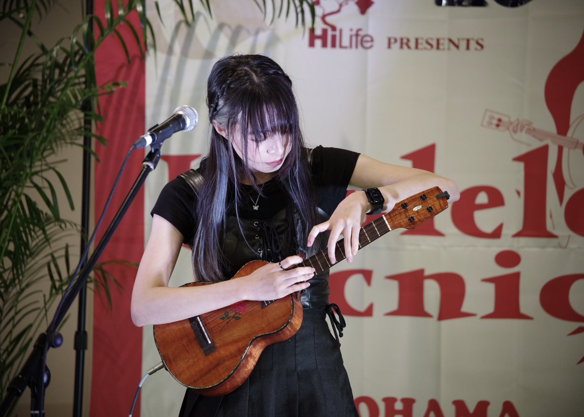 nobzo_k's tweet image. 超絶カッコ良かった
#renaukulele 
#rena 
#羚奈 
#ウクレレピクニック2024