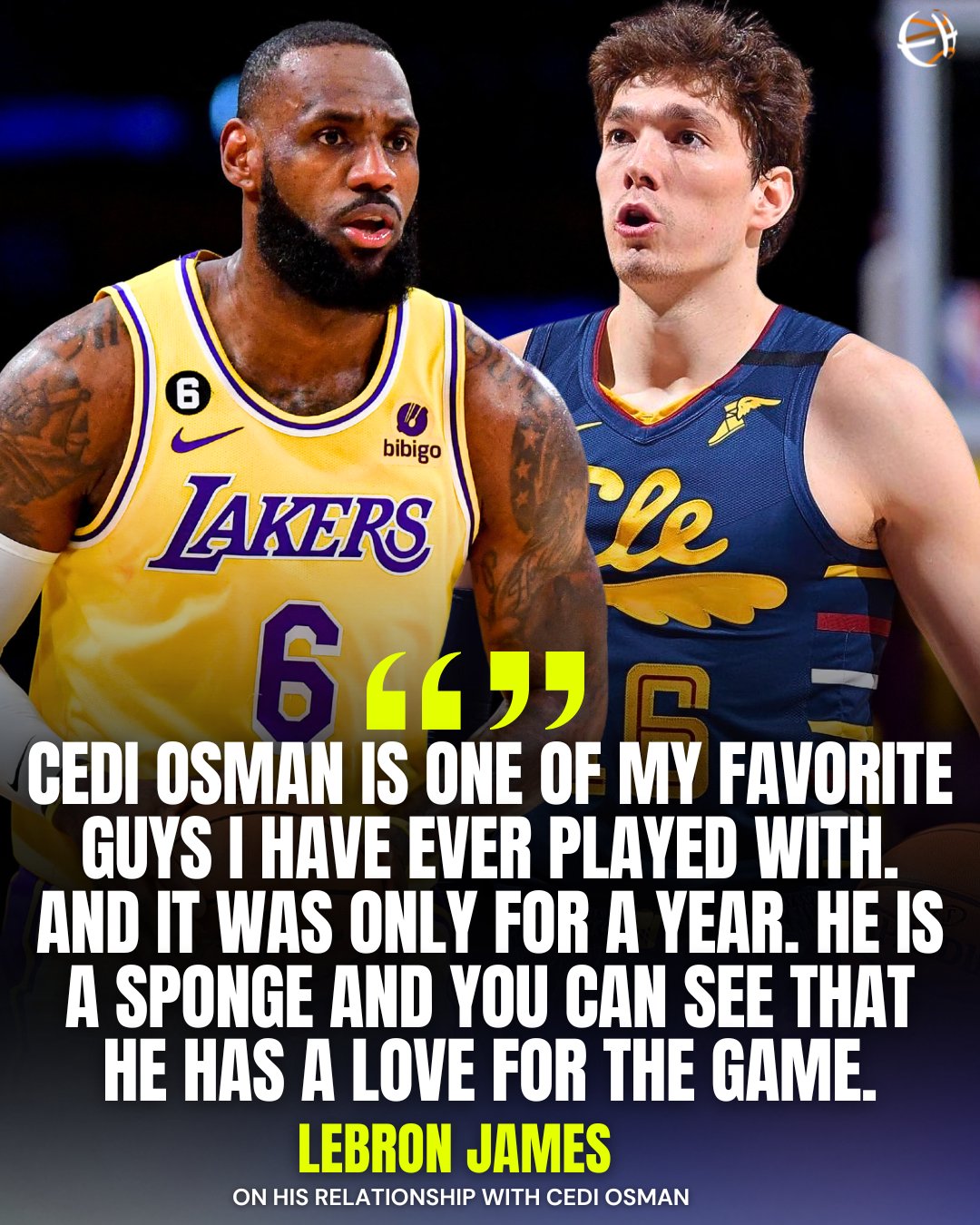 Lebron james cedi osman best sale