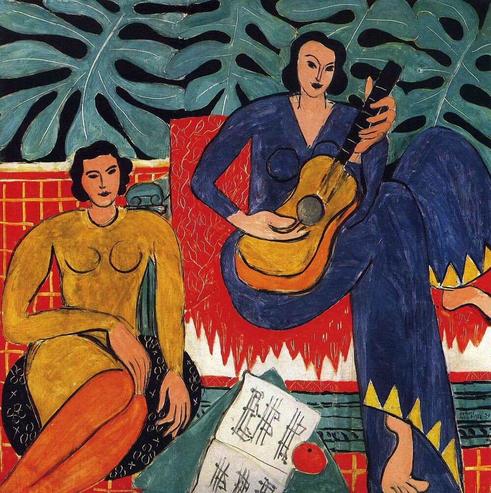 La Musique, 1939 
by Henri Matisse