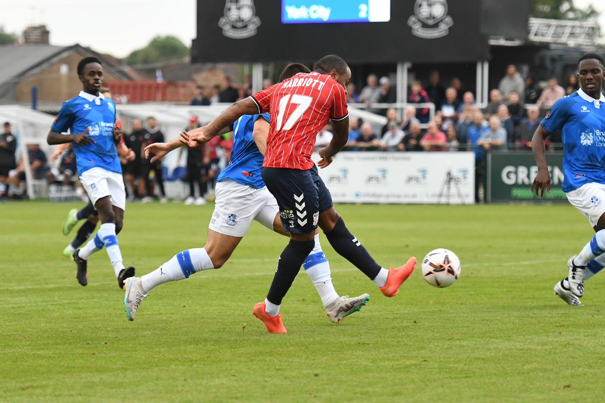 Callum Harriott (@ckharriott) on Twitter photo Great win today 🔴🔵
Happy to be back out on the pitch with the boys!
Support was top tier as usual and yes I should of scored 🤦🏾♂️
We go again! <a href="/YorkCityFC/">York City FC</a> Great win today 🔴🔵
Happy to be back out on the pitch with the boys!
Support was top tier as usual and yes I should of scored 🤦🏾♂️
We go again! <a href="/YorkCityFC/">York City FC</a>
