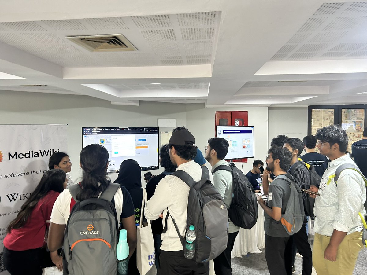 Gopa Vasanth (@gopavasanth1999) on Twitter photo Congratulations to the winners of the Wiki game at IndiaFOSS 3.0! π Together, we keep Wikipedia thriving and growing β¨
#IndiaFOSS2024 #Wikipedia <a href="/FOSSUnited/">FOSS United</a> <a href="/wikimediatech/">wikimediatech</a> #Mediawiki Congratulations to the winners of the Wiki game at IndiaFOSS 3.0! π Together, we keep Wikipedia thriving and growing β¨
#IndiaFOSS2024 #Wikipedia <a href="/FOSSUnited/">FOSS United</a> <a href="/wikimediatech/">wikimediatech</a> #Mediawiki