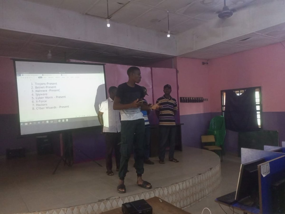 vinesity's tweet photo. I decided to widen my area in tech and I'm learning CyberSecurity from 3MTT and it's been a blast it's just the 2nd week and I am looking forward to what comes next
#3MTT #My3MTT #My3MTTWeeklyReflection @NITDANigeria @3MTTNigeria @bosuntijani https://t.co/58u9jYqqId