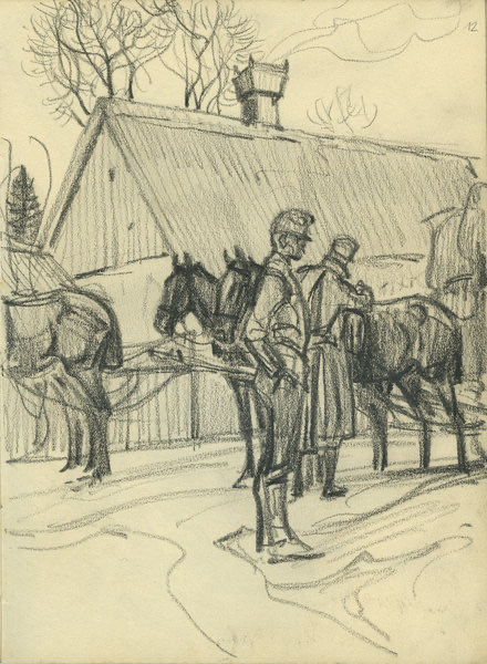 Maximilian Liebenwein (1869-1926), 1917 