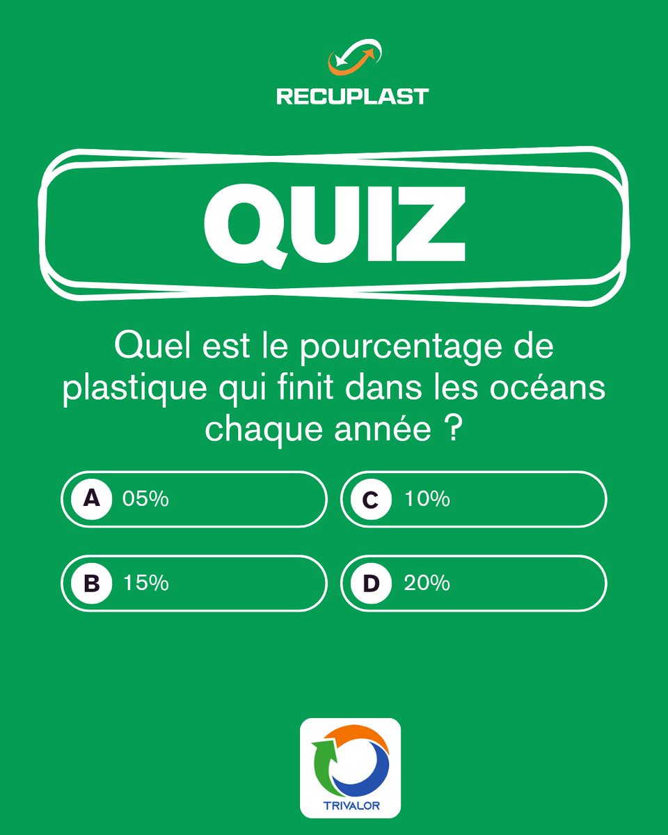 Passez un excellent début de Week-end !

 #ecologie #economiecirculaire #Innovation #plastique #recuplast #sauvonslaplanete #recyclage #environnement
