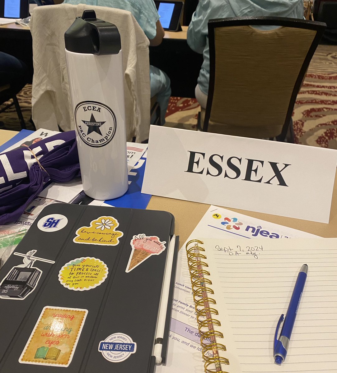 First NJEA Delegate Assembly of the 2024-25 year today. Being part of the Democratic process of our Union is vital to advocating for our ECEA members. @ECEANJORG @BloomfieldEA <a href="/NJEA/">NJEA</a>