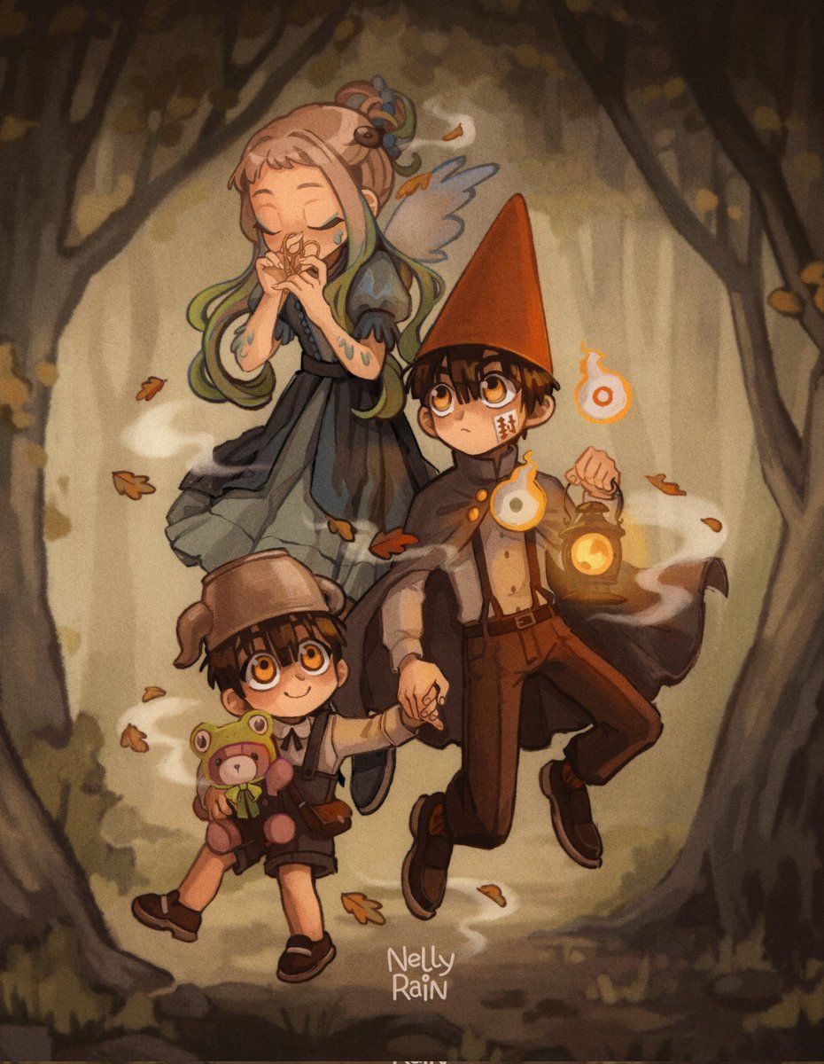 It's over the garden wall season! 🍂🎃🌽