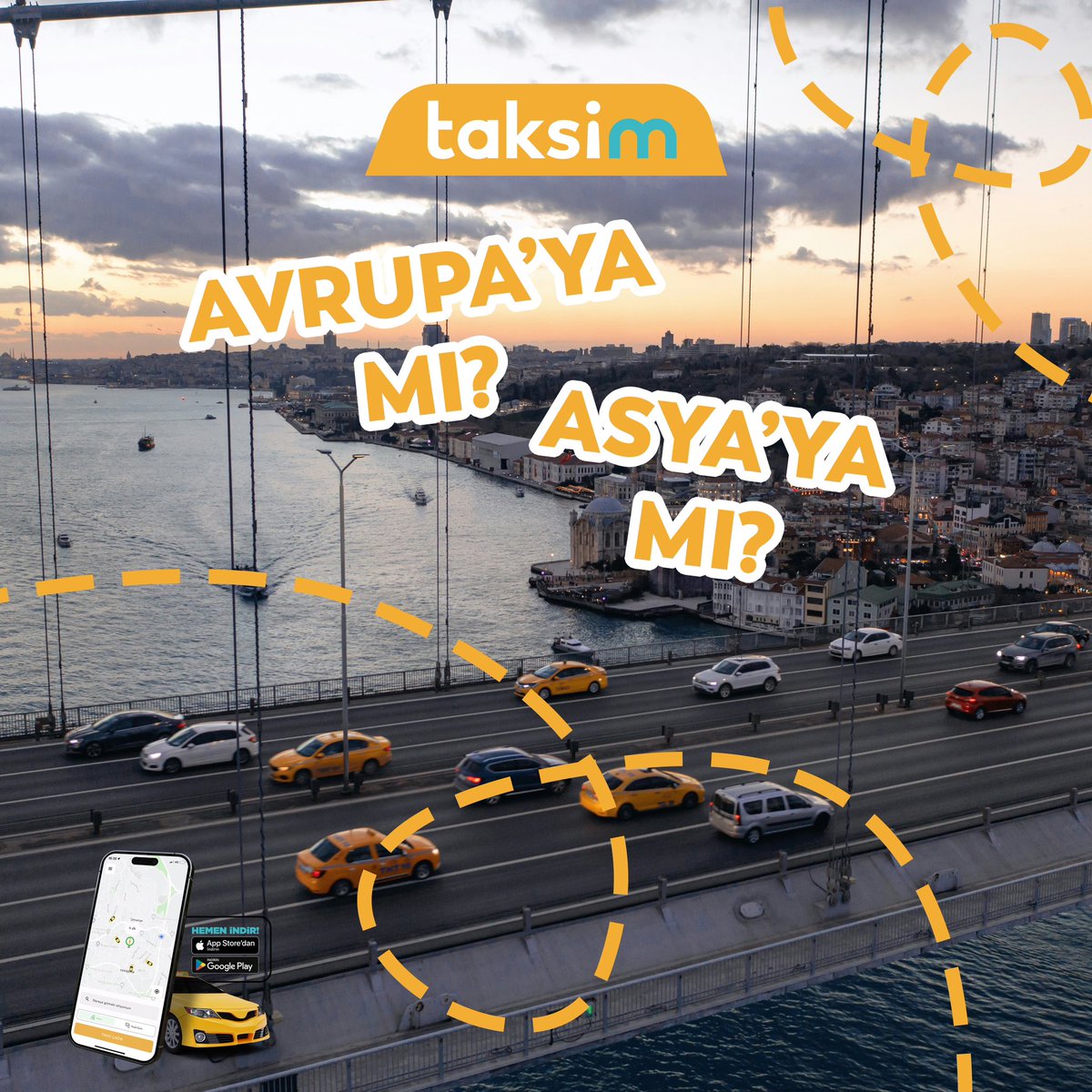 Taksimapptr's tweet photo. İstanbul, iki yakasıyla bambaşka dünyaları bir araya getiriyor. Taksim ile Asya'dan Avrupa'ya, Avrupa'dan Asya'ya zahmetsizce yolculuk edin. 🌉🚖 https://t.co/RQfJ8X9wAF