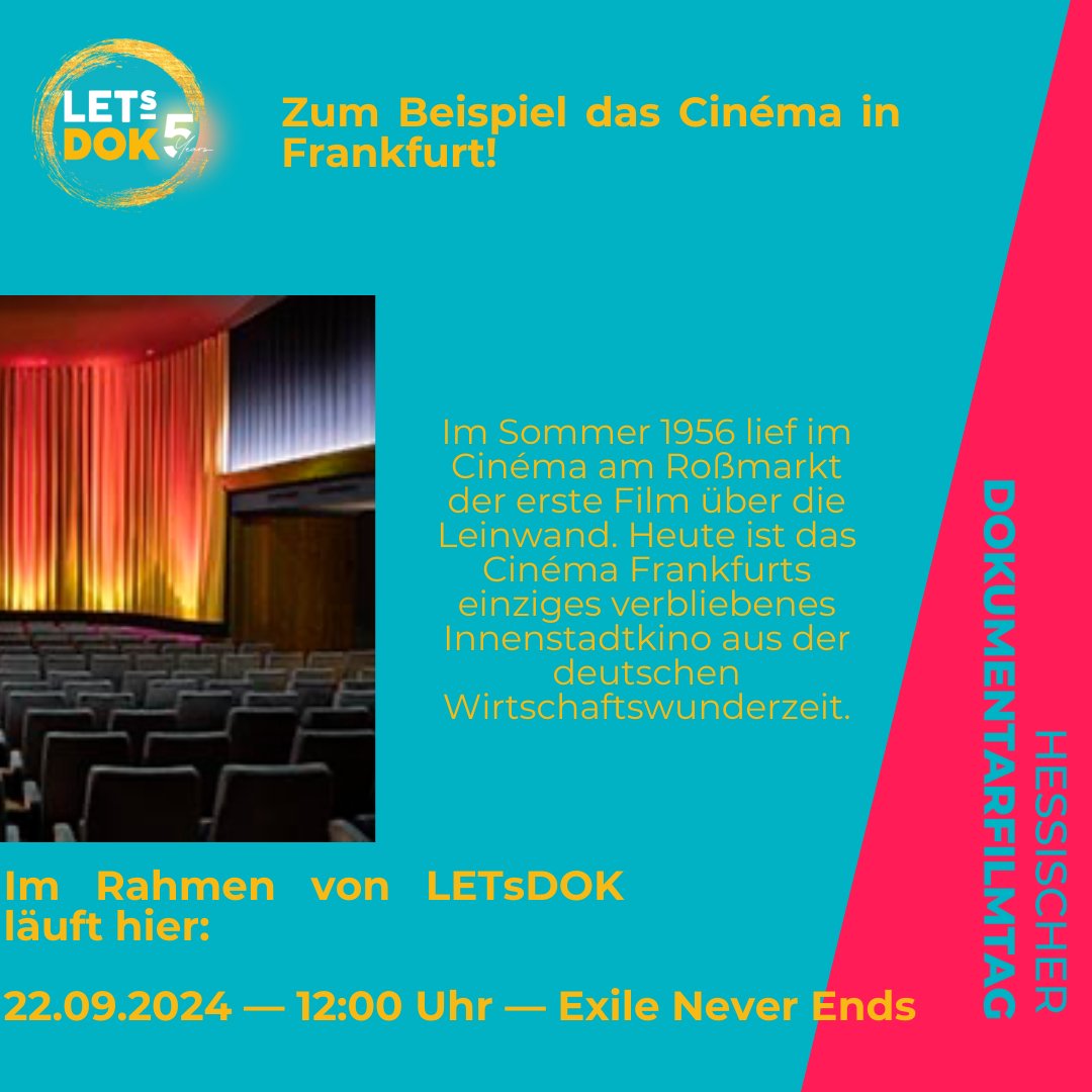 LETsDOK will das Kino stärken und die Kino-Kultur beleben. Wenn wir mit Dokumentarfilmen in die Themen der Zeit und des Lebens eintauchen, verwandeln sich die Spielstätten beim anschließenden Austausch mit dem Publikum in Orte lebendiger Diskussion – oft mit nachhaltiger Wirkung.
