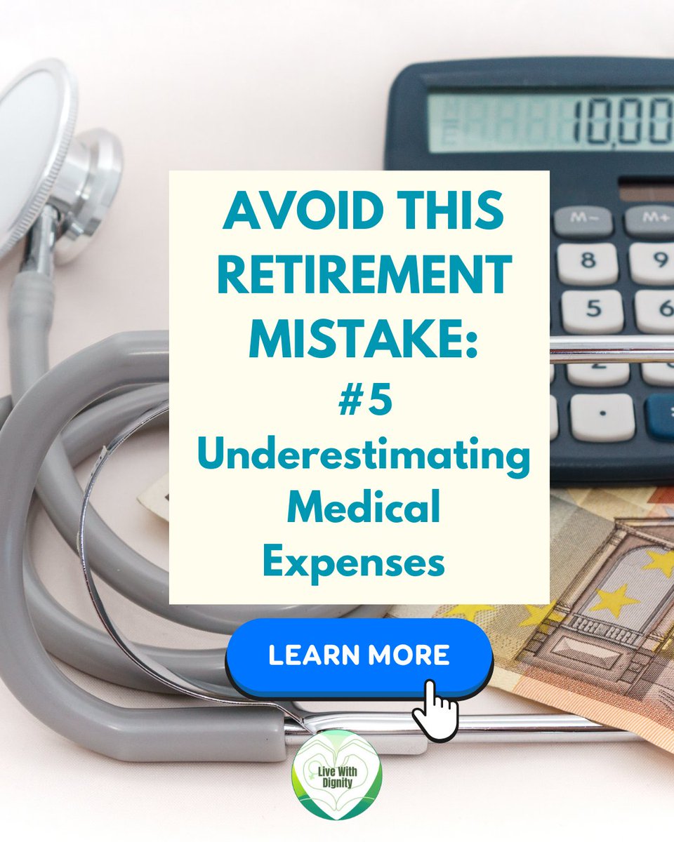 svidalfeg's tweet photo. One common mistake retirees make is underestimating medical expenses. Learn how you can avoid this and many other common retirement pitfalls. Sign up now to our newletter. https://t.co/G10XLdLKow https://t.co/T89AqjdM78