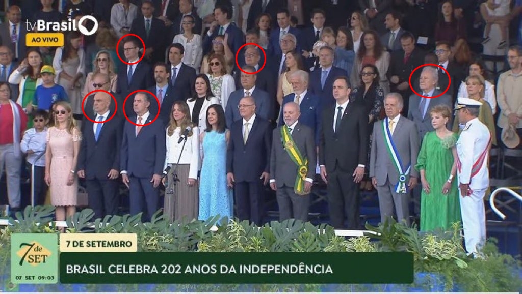 brazilpress's tweet photo. Quem mais do STF, TSE? #ForaAlexandreDeMorais🔴 Faz o "X" #FazoX https://t.co/AZmsuHavCJ