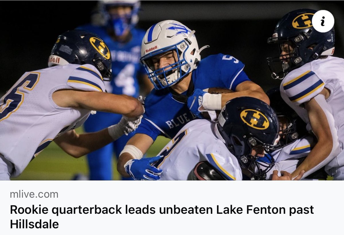 11/15 (73%)
162 yards 
3 passing TDs
2 rushing TDs

<a href="/melton3_miles/">Miles Melton</a> 

#Qs