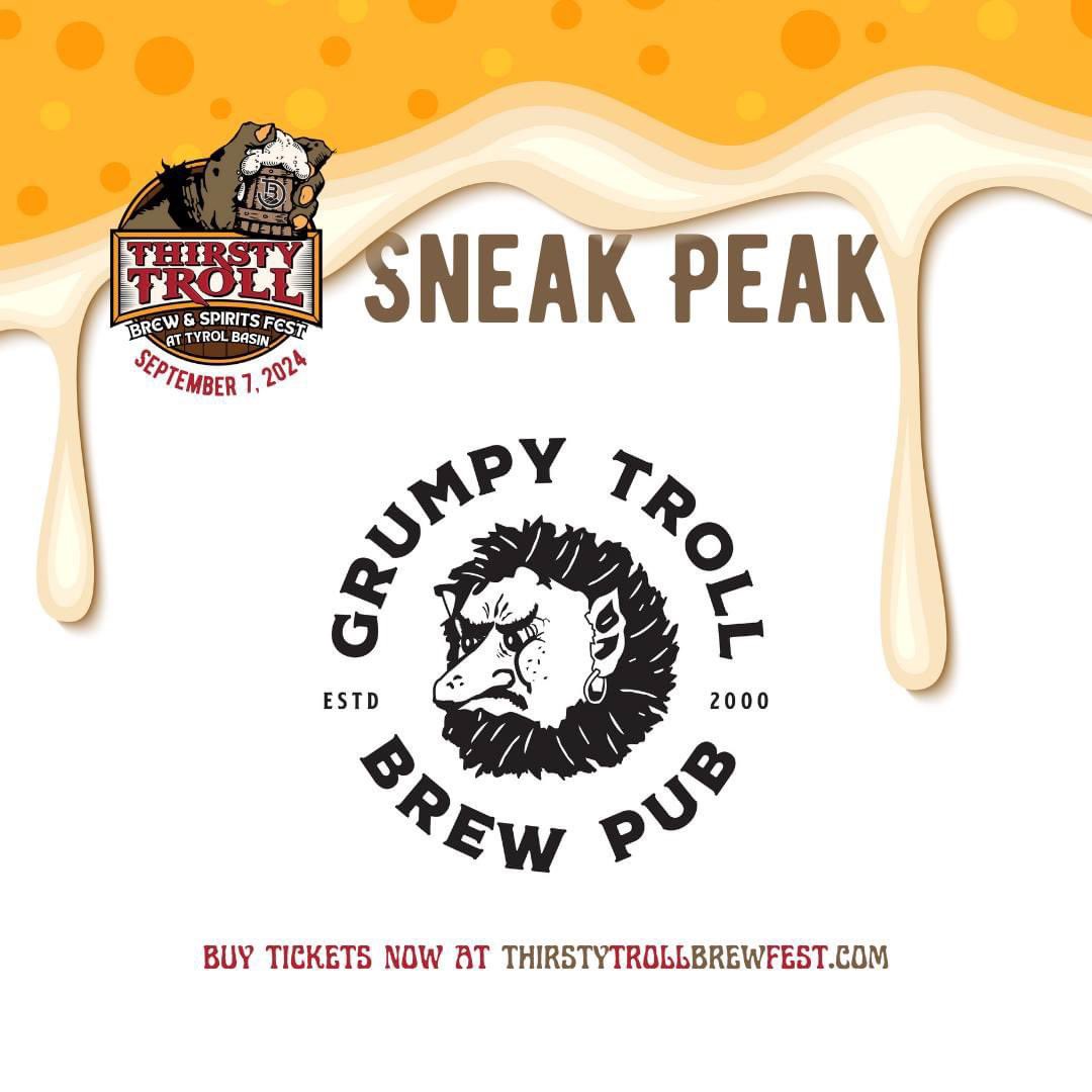 GrumpyTrollBrew's tweet image. Thirsty Troll Brew Fest is TODAY followed by our After Party! Live music from Lost Lakes begins @ 5pm in The Taproom.