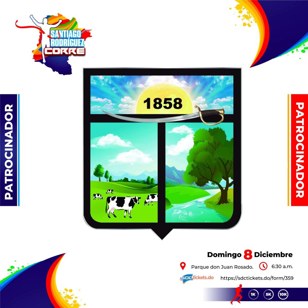 Bienvenidos <a href="/AYUNTAMIENTOS10/">AYUNTAMIENTOSABANETA</a> a #santiagorodriguezcorre2024 el evento deportivo más esperado para cerrar el año junto a runners de todo el país. ¿Ya te inscribiste? No te quedes fuera!!! 
#1kniños🧒👧🏅 
#5k
#10k 
#santiagorodriguezcorre2024

sdctickets.do/form/359
