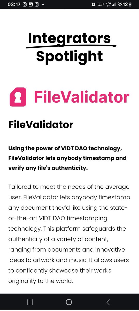 BlockTok's tweet image. #VIDT #FileValidator $VIDT #AI #RWA #VR #Web3 #Layer1 #Eth #Btc 👀