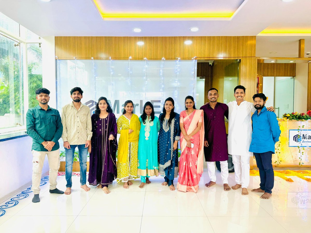 "Celebrating the spirit of unity and new beginnings this Ganesh Chaturthi at MarkEn Healthtech! 🪔✨