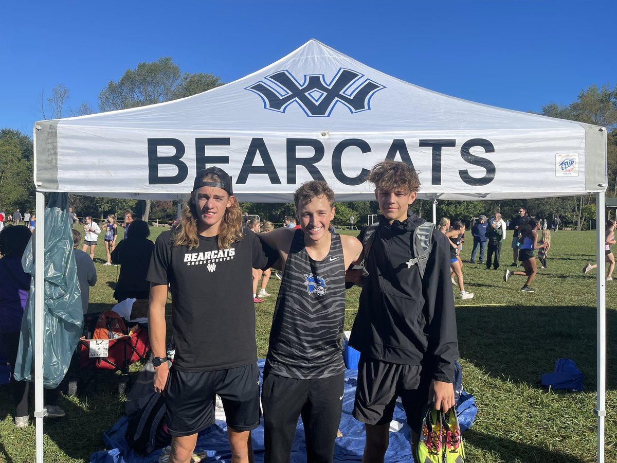 Great day for a 5K! Great job to the boys and girls teams today and a big congratulations to Grayson Dye and Tristan Wills for hitting a PR today! Hard work pays off!!