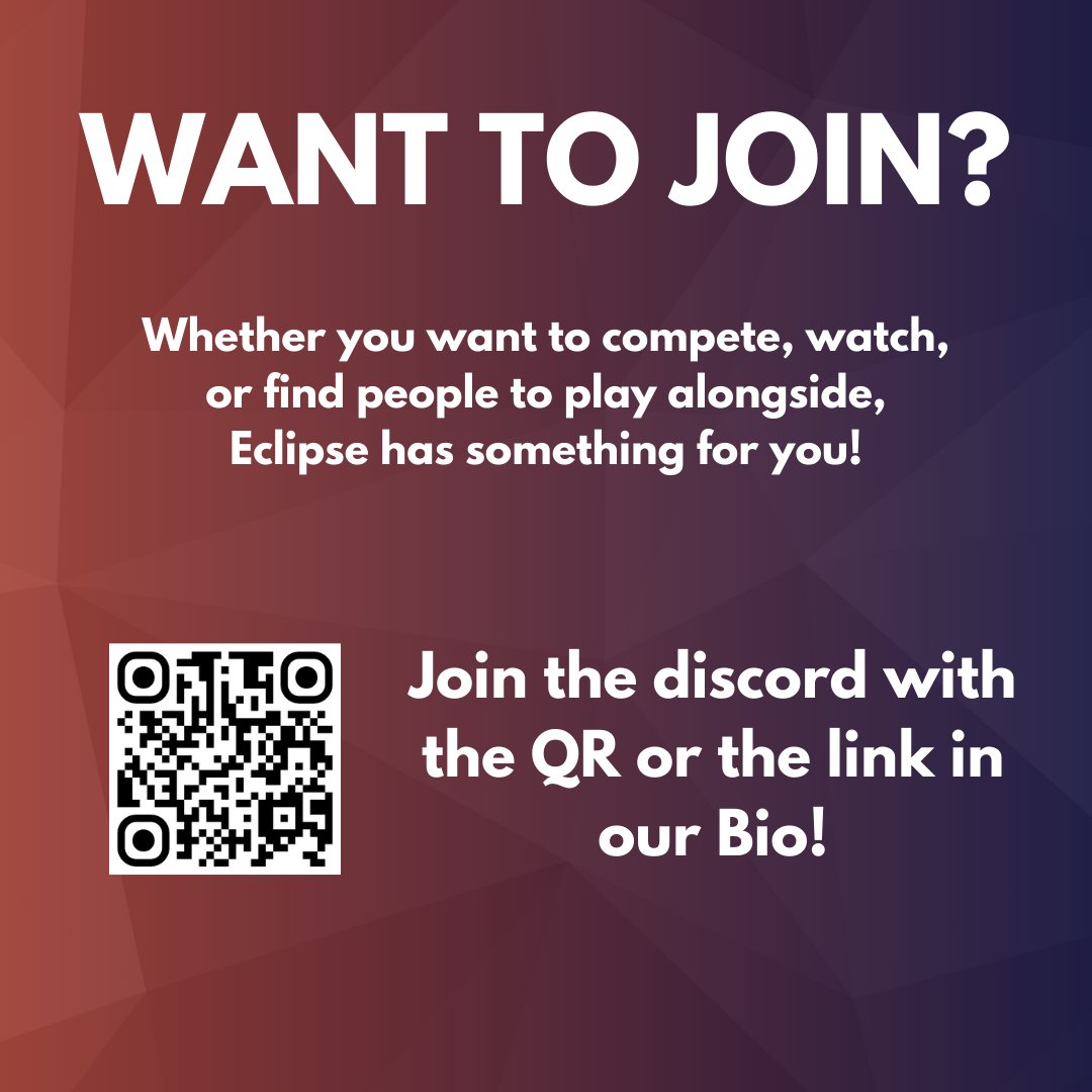 Congratulations to everyone on your Highers/A Levels!

Edinburgh Esports is both for competitive and casual players in many games 😄

If you have any questions don't be afraid to DM us or See us at freshers fair!

Make sure to join the discord!