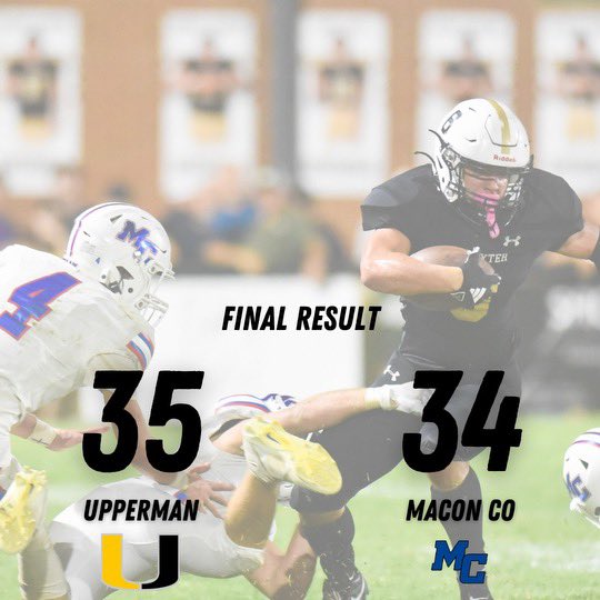 Upperman Football tweet media