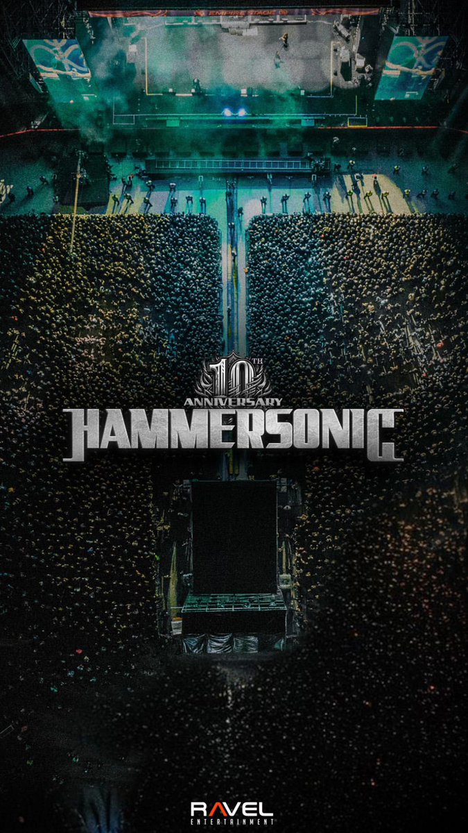 Hammersonic yang ke 10 bakal digelar tahun 2025.

Band apa yang ingin kalian liat? jawab cepat! 🤘🏿🗿