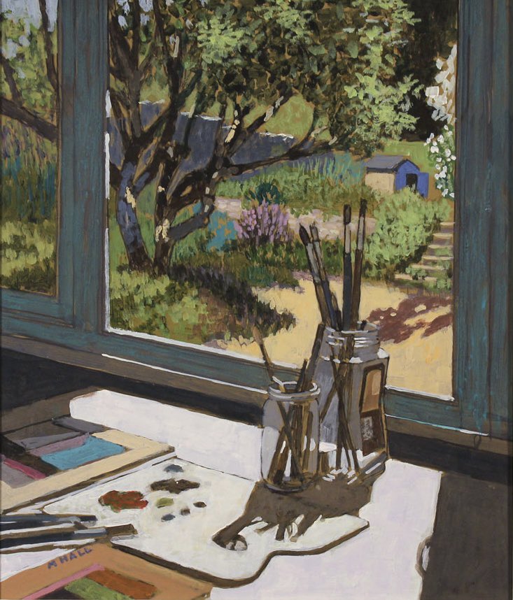 ArtGuideAlex's tweet image. Garden Studio #MikeHall