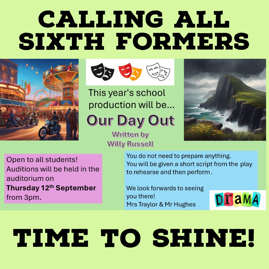 HAD_SixthForm's tweet image. #TimeToShine #Drama #HADsixthform