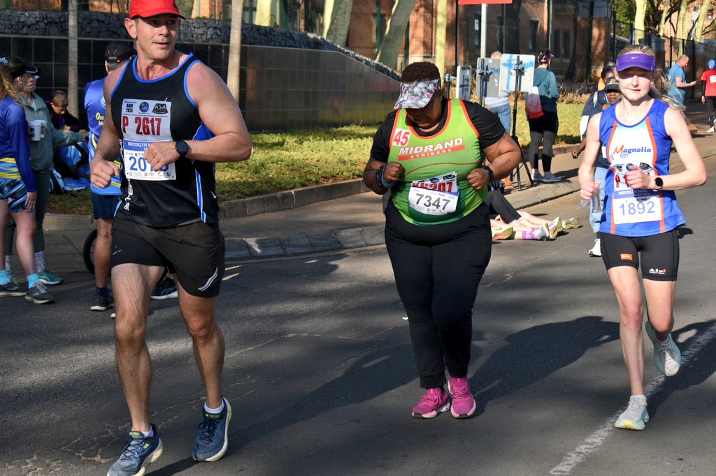 midrandstriders's tweet photo. Green Mamba effect 🐍🔥 Brooklyn Road Race 2024 | @midrandstriders Championship #roadrace #33km #10km https://t.co/CluWbz6Qpi