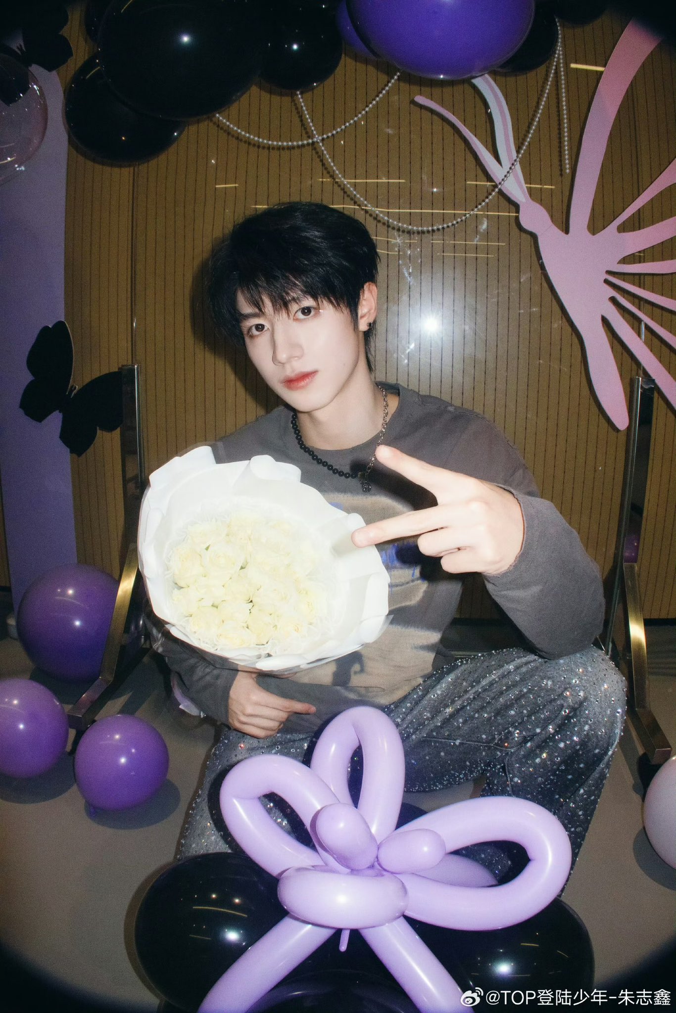 TF家族 登陆少年 朱志鑫 サイン入り