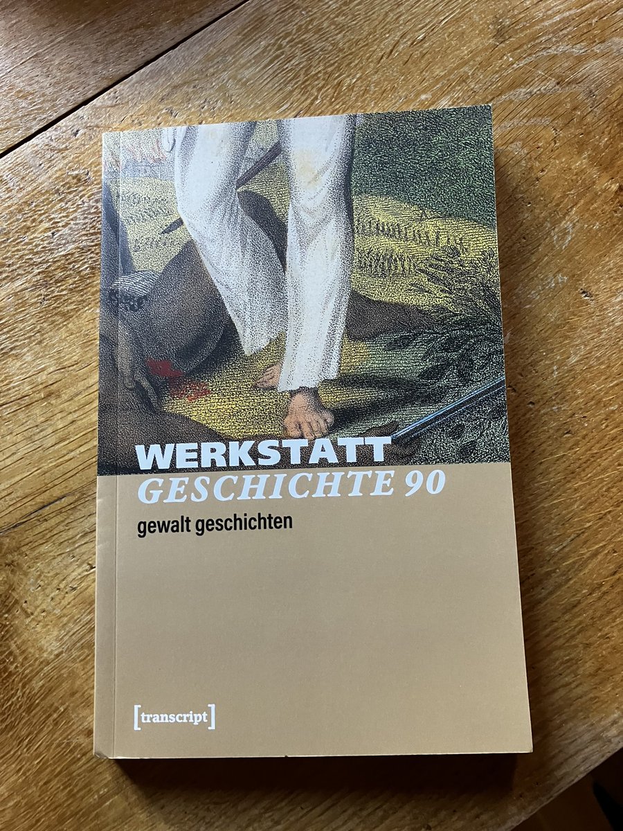 It‘s here 🙏🏼🤓 the latest issue of Werkstatt Geschichte 90: violence (hi)stories. How do we talk about everyday violence? Heartfelt thanks to my fab coeditor <a href="/mouseemperor/">Brave challenger</a> and @sarah_vha . It started with a long discussion about a text…we definitely need an ongoing discussion!