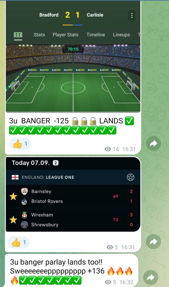 TwoLooney's tweet photo. BOOOOOOOM ‼️‼️‼️

THE RUN CONTINUES‼️‼️

3u PARLAY +136 ✅️✅️✅️

3u 🔒SINGLE -125 ✅️✅️✅️

https://t.co/n9ZqqGa7vs

$40 ~ 1 YEAR SUBS STILL AVAILABLE LFGGGGG ‼️

#sportcoin #GAMBLINGX #GamblingTwitter #sportsconsultant #BettingPredictions #bettingexpert #Pickscitymafia https://t.co/lhy5535jMs