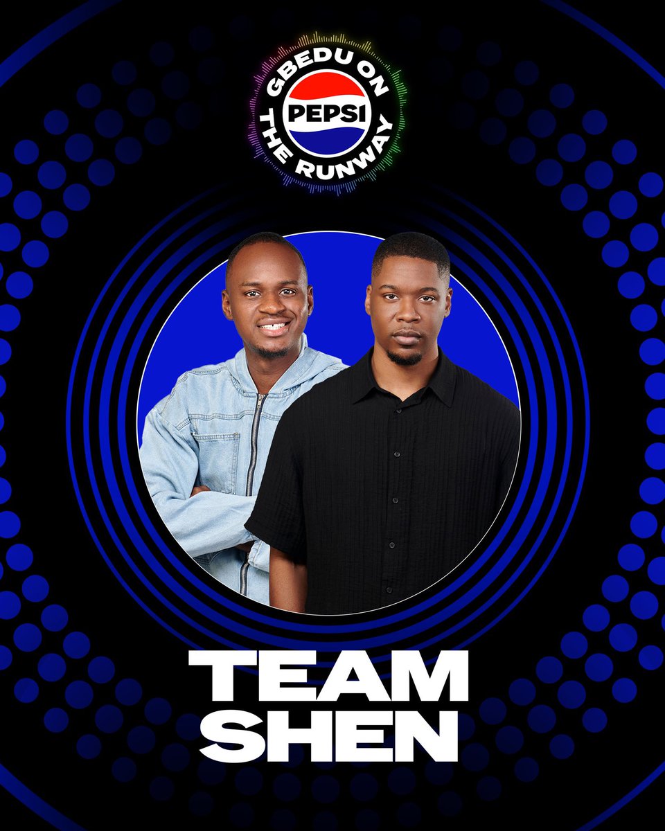 It’s Time for the <a href="/Pepsi_Naija/">Pepsi Nigeria</a> Task  

Team Shen🔥Smooth Shaun and <a href="/actionben_/">Action</a> 
 
Good luck team Shen. 
SHAUN THE WINNER 
#shaunokojie 
#bbnaija 
#BBNaijaxPepsi
#ThirstyForMore
