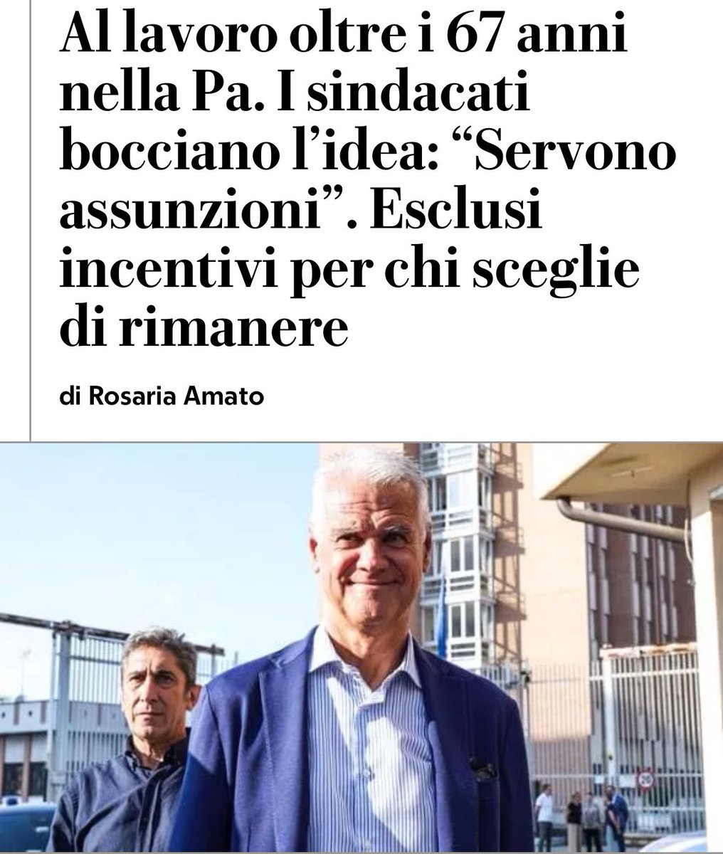 Nessun piano di rilancio e investimento per la Pubblica Amministrazione, il Governo ed il Ministro Zangrillo sembrano remare invece nella direzione opposta. Da mesi chiediamo di rinnovare le graduatorie degli idonei, così da inserire subito nuove risorse nella P.A. #idonei #cufa