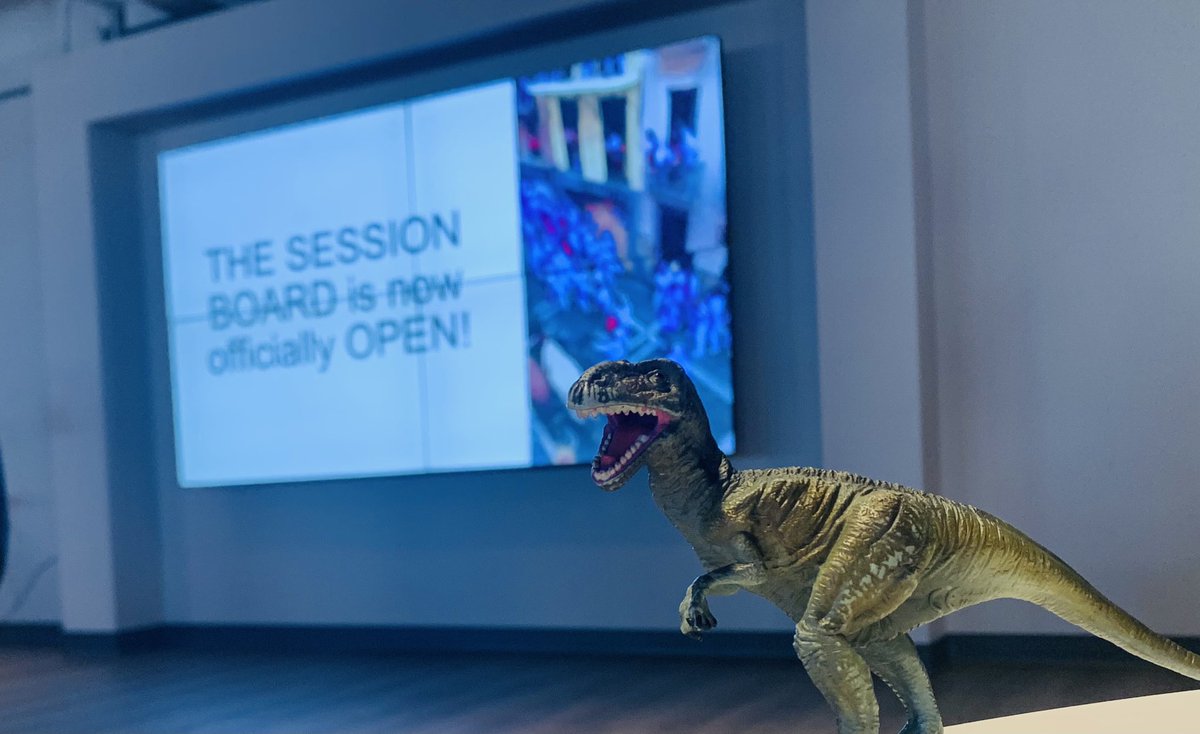 Session board is open. Let the fun begin <a href="/MeasureCamp/">MeasureCamp</a> with all of my analytics friends!!