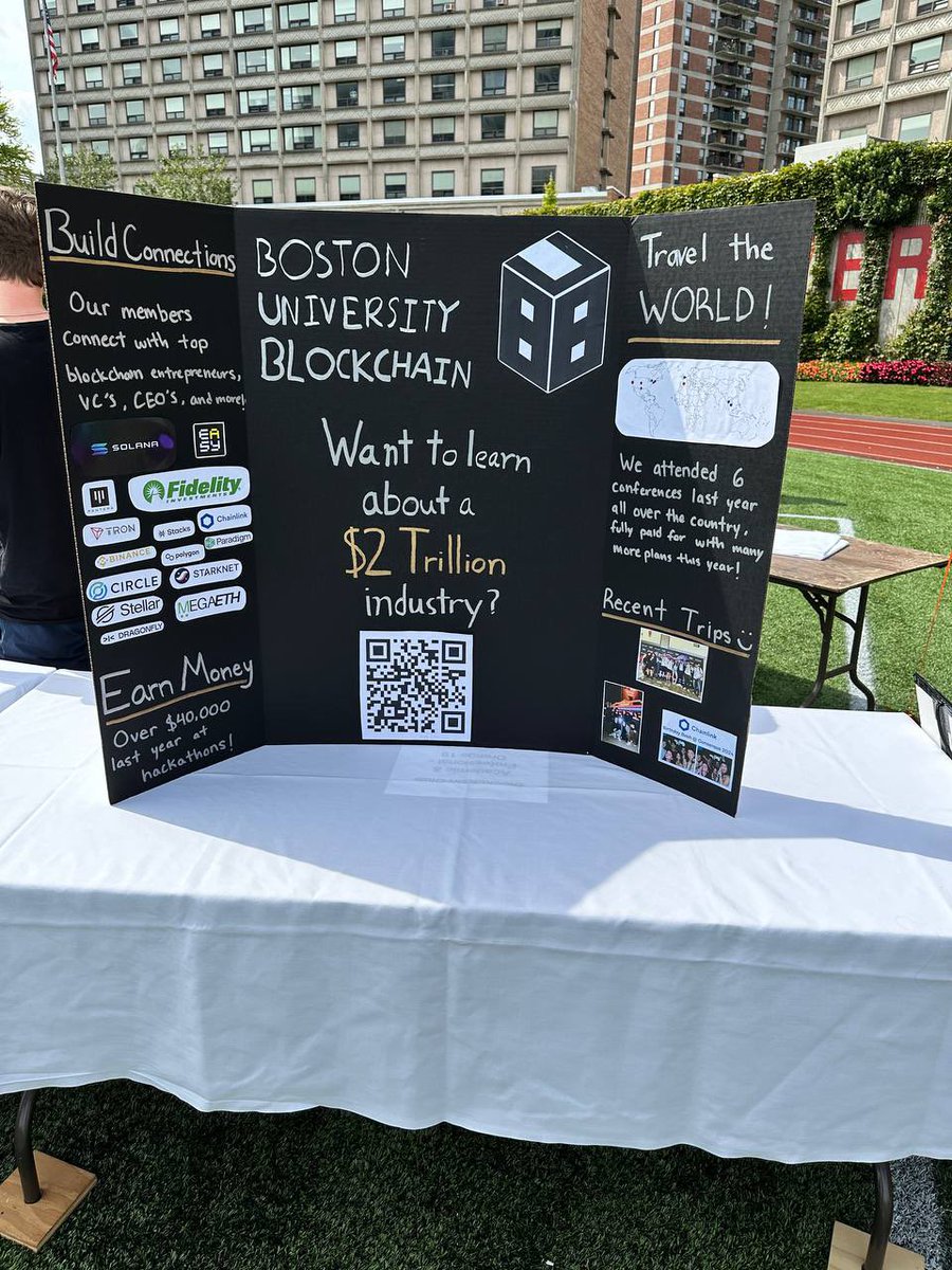 BU Blockchain tweet media