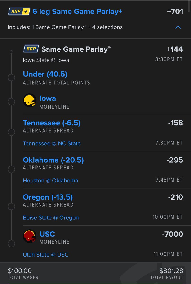 ParlayOrBust's tweet photo. Having some coffee and playing with house money. We swing for the fences or not at all! FOOTBALL IS BACK BABY LETS ROLL! 

#cfbbets #sportsbets #parlayorbust #boombets #saturdaysarefortheboys https://t.co/Mb72wOCkNi