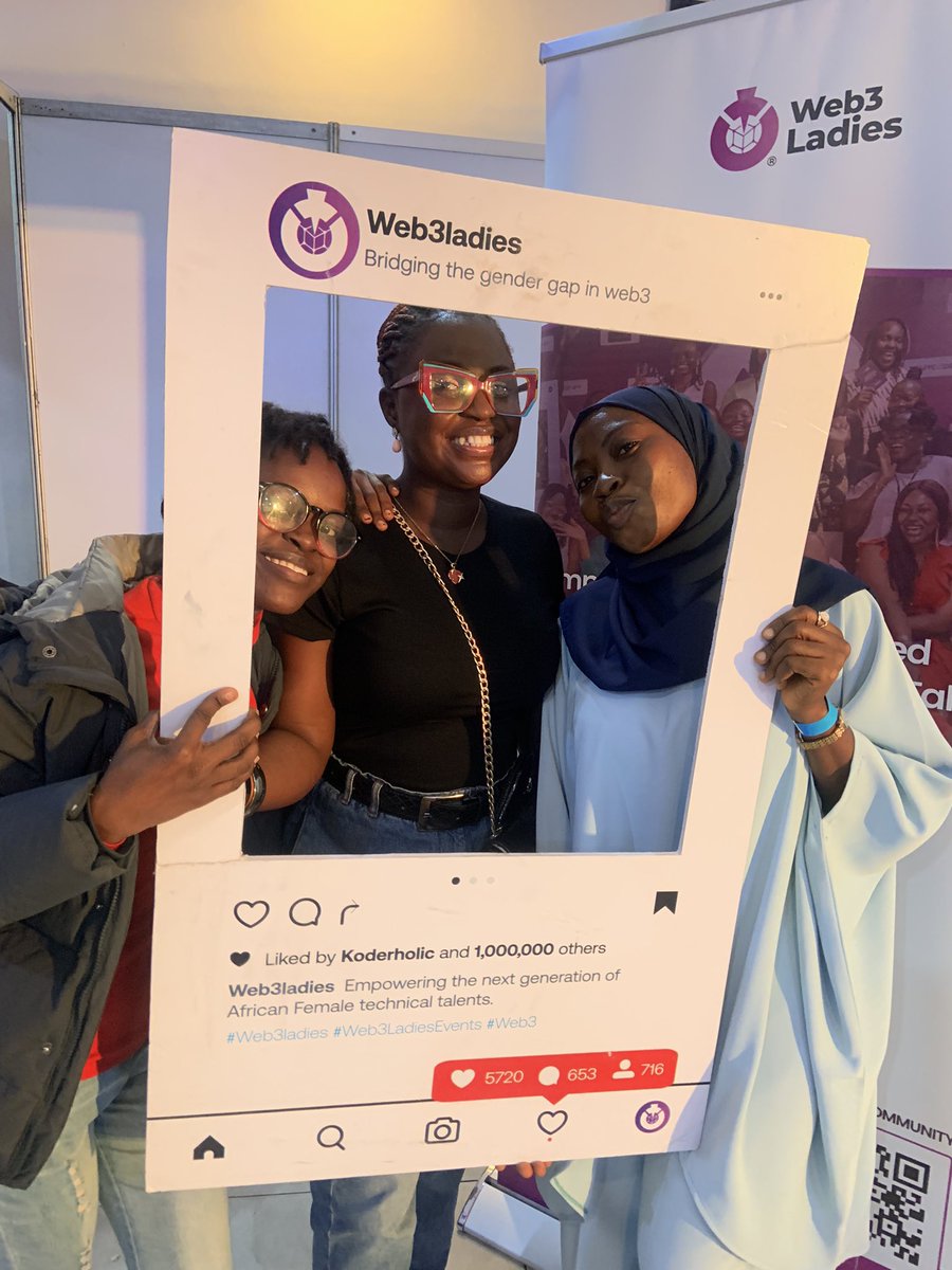 ExquiciteJaymee's tweet image. It&apos;s official 😍😍

@web3ladies #Web3Lagosconference