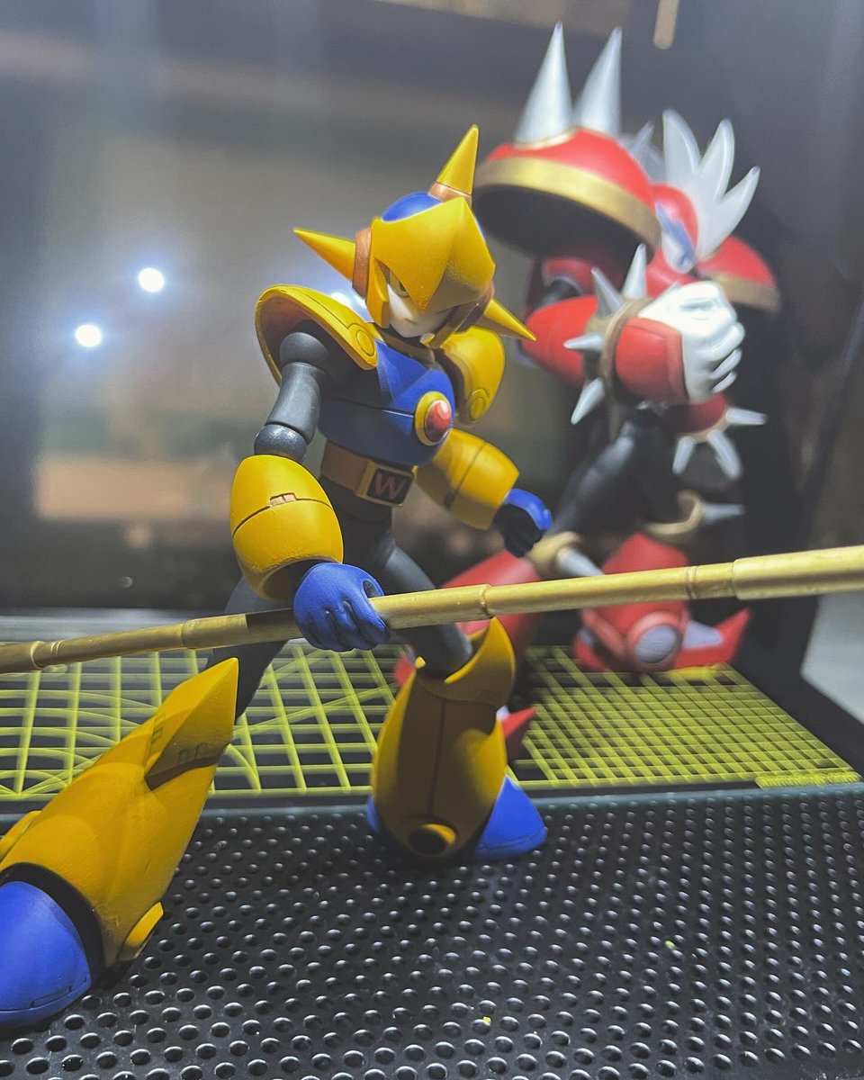 ありが版ロックマンキラー「エンカー」です。 ロックマンキラー2体は