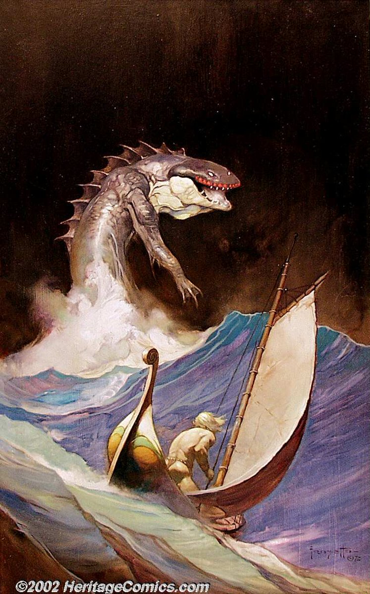 MSHarri85677769's tweet photo. BELATED HAPPY BIRTHDAY (SEPT. 1) to Edgar Rice Burroughs! I still remember the Saturday afternoon, almost 50 years ago, that I brought home "Carson of Venus" w/ this Frazetta cover art. It was a big day for me as a reader and a writer. https://t.co/orKJU9lS4X