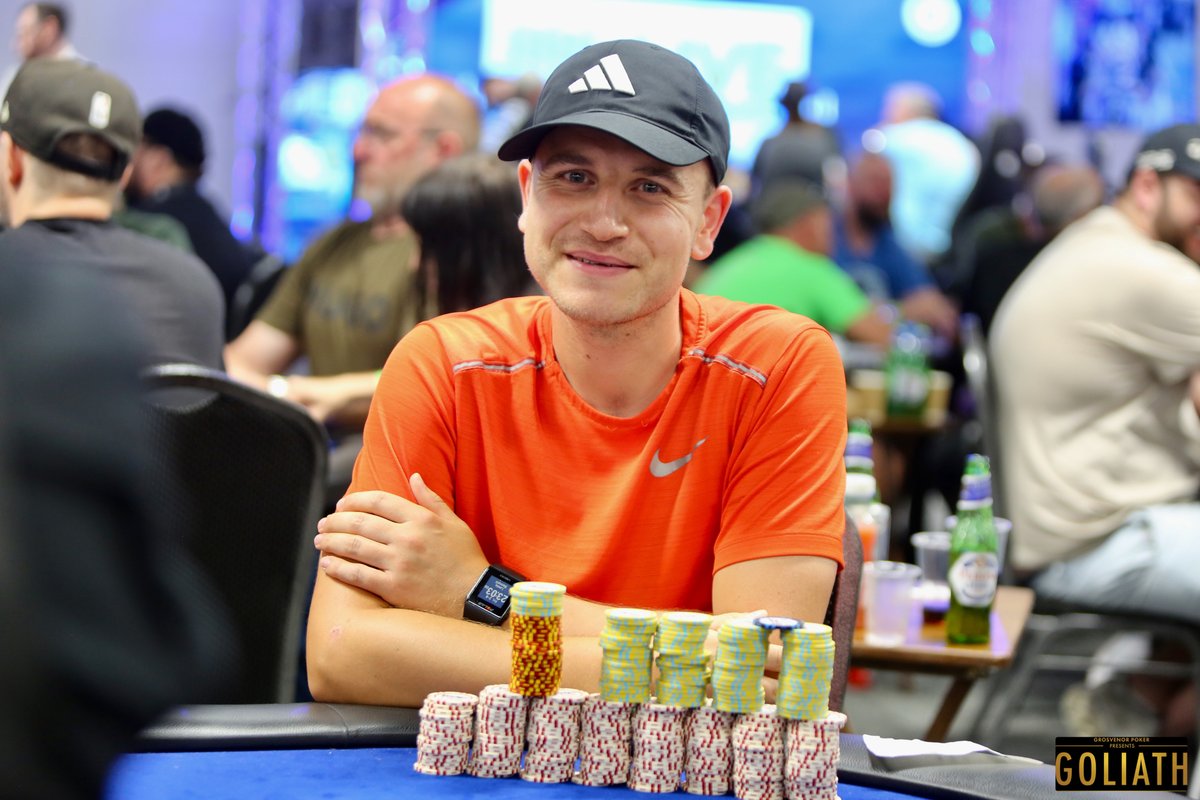 GrosvenorPoker's tweet image. #StackSaturday 

Is there any better feeling in poker than building a stack?