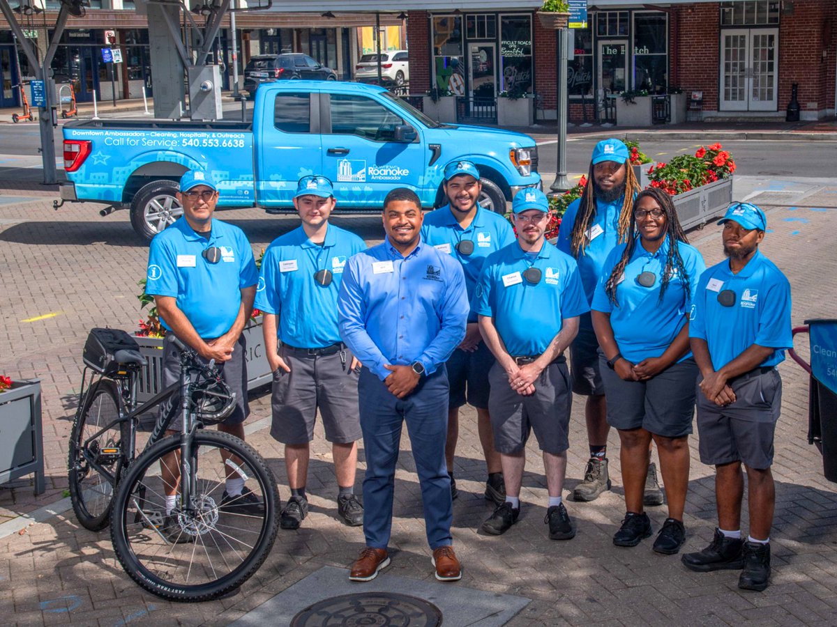 Our <a href="/DowntownRoanoke/">Downtown Roanoke, Inc.</a> Team just dropped a new #teampic along with #impressive August stats:

🦺 20+ Safety Escorts
🚫 60+ Biohazards Removed
🚯 70+ Small Bulk Trash Removed
🗑 80+ Bags of Trash Collected
👥 100+ Business Contacts Made
🗣 200+ Hospitality Assists Made

Way to go!