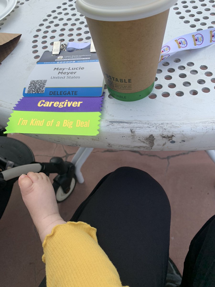This year’s <a href="/IASLC/">IASLC</a> #WCLC2024 is gonna be about coffee and taking care of a tiny human while following breakthrough in the #lungcancer field. So yes, kind of a big deal!