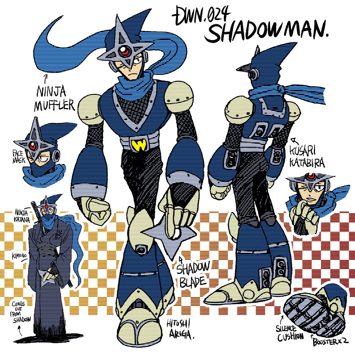 ロックマン　シャドーマン　単品売り ロックマン シャドーマン 単品売り D-04 on X: